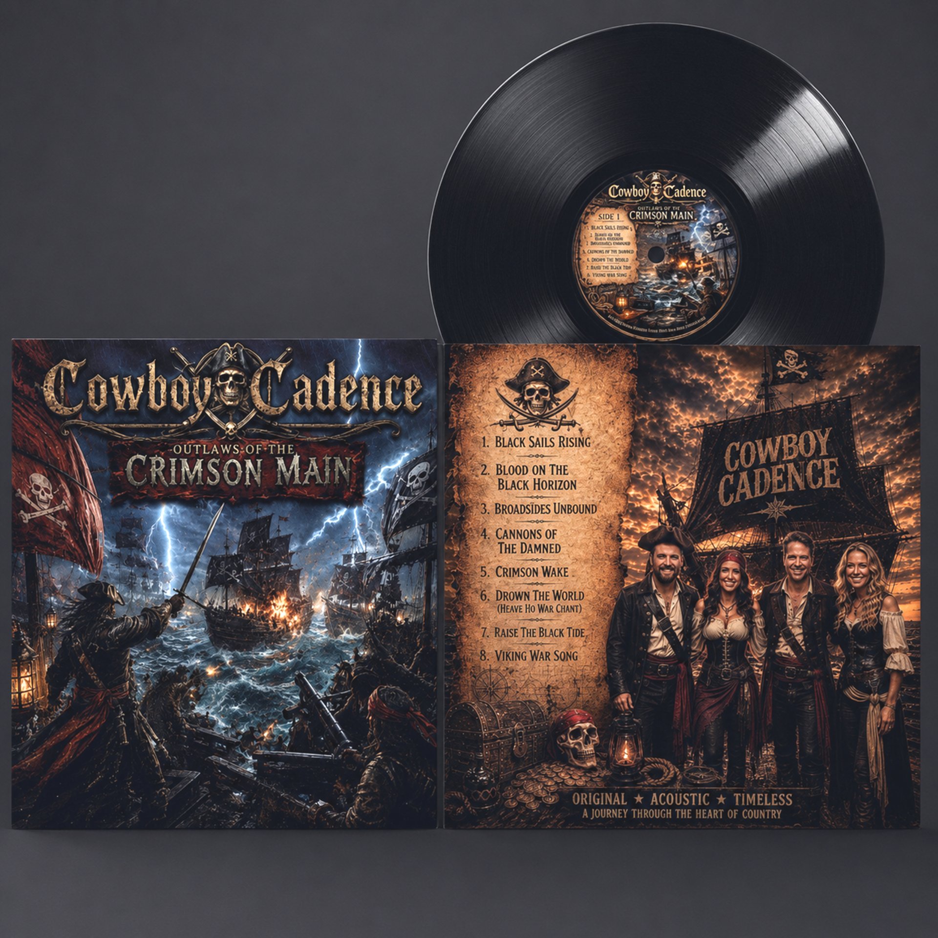 Outlaws Of The Crimson Main - Vinyl