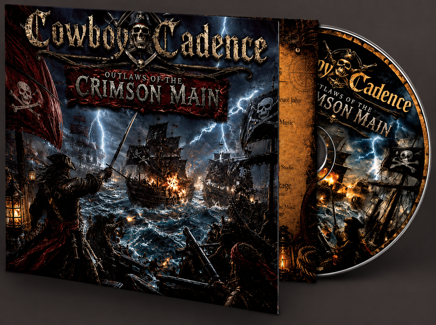 Outlaws Of The Crimson Main - CD