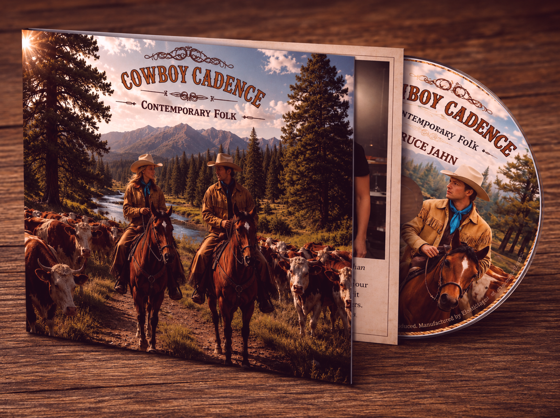 Contemporary Folk - CD + A Bonus Lyric Booklet.